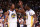OAKLAND, CA - DECEMBER 25:  Kevin Durant #35 of the Golden State Warriors and Draymond Green #23 of the Golden State Warriors high five during the game against the Cleveland Cavaliers on December 25, 2017 at ORACLE Arena in Oakland, California. NOTE TO USER: User expressly acknowledges and agrees that, by downloading and or using this photograph, user is consenting to the terms and conditions of Getty Images License Agreement. Mandatory Copyright Notice: Copyright 2017 NBAE (Photo by Noah Graham/NBAE via Getty Images)