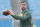 Green Bay Packers' Aaron Rodgers warms up before an NFL football game against the Carolina Panthers in Charlotte, N.C., Sunday, Dec. 17, 2017. (AP Photo/Bob Leverone)