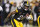 FILE - In this Sunday, Dec. 10, 2017 file photo, Pittsburgh Steelers running back Le'Veon Bell (26) plays in an NFL football game against the Baltimore Ravens in Pittsburgh. Antonio Brown, Le'Veon Bell and Ben Roethlisberger are among a Pro Bowl high of eight Pittsburgh Steelers to make the all-star game. Twenty-four of the 86 Pro Bowl selections announced Tuesday, Dec. 19, 2017 are newcomers. (AP Photo/Keith Srakocic, File)
