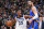 Minnesota Timberwolves guard Jimmy Butler drives on Oklahoma City Thunder center Steven Adams (12) during the second quarter of an NBA basketball game Wednesday, Jan. 10, 2018, in Minneapolis. (AP Photo/Andy Clayton-King)