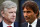 FILE PHOTO (EDITORS NOTE: GRADIENT ADDED - COMPOSITE OF TWO IMAGES - Image numbers (L) 889346808 and 861285074) In this composite image a comparision has been made between Arsene Wenger, Manager of Arsenal (L) and Antonio Conte, Manager of Chelsea.  Arsenal and  Chelsea meet in a Premier League match on January 3, 2017 at the Emirates Stadium in London,England.    ***LEFT IMAGE*** SOUTHAMPTON, ENGLAND - DECEMBER 10: Arsene Wenger, Manager of Arsenal looks on during the Premier League match between Southampton and Arsenal at St Mary's Stadium on December 10, 2017 in Southampton, England. (Photo by Catherine Ivill/Getty Images) ***RIGHT IMAGE*** LONDON, ENGLAND - OCTOBER 14: Antonio Conte, Manager of Chelsea looks dejected after the Premier League match between Crystal Palace and Chelsea at Selhurst Park on October 14, 2017 in London, England. (Photo by Clive Rose/Getty Images)