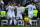 Real Madrid's Welsh forward Gareth Bale (2L) celebrates with Real Madrid's Spanish forward Borja Mayoral (L), Real Madrid's Croatian midfielder Luka Modric (2R) and Real Madrid's Portuguese forward Cristiano Ronaldo after scoring during the Spanish league football match between Real Madrid CF and RC Deportivo de la Coruna at the Santiago Bernabeu stadium in Madrid on January 21, 2018. / AFP PHOTO / OSCAR DEL POZO        (Photo credit should read OSCAR DEL POZO/AFP/Getty Images)