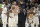 FILE - In this Monday, Jan. 8, 2018, file photo, Cleveland Cavaliers players, from left, LeBron James, Isaiah Thomas, Kevin Love, JR Smith and Jae Crowder take a break during a review in the second half of an NBA basketball game against the Minnesota Timberwolves in Minneapolis. Frustrated by their recent poor play in a season where their NBA title hopes seem to be slipping away, the Cavaliers held an emotional pre-practice meeting on Monday, Jan. 22, 2018, in hopes of clearing the air. (AP Photo/Jim Mone, File)
