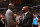LOS ANGELES, CA - DECEMBER 18: Shaquille O'Neal and Kobe Bryant greet after the jersey retirement ceremony on December 18, 2017 at STAPLES Center in Los Angeles, California. NOTE TO USER: User expressly acknowledges and agrees that, by downloading and/or using this Photograph, user is consenting to the terms and conditions of the Getty Images License Agreement. Mandatory Copyright Notice: Copyright 2017 NBAE (Photo by Andrew D. Bernstein/NBAE via Getty Images)