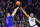 MANHATTAN, KS - JANUARY 29:  Sviatoslav Mykhailiuk #10 of the Kansas Jayhawks shoots and hits a three-point shot against Xavier Sneed #20 of the Kansas State Wildcats during the second half on January 29, 2018 at Bramlage Coliseum in Manhattan, Kansas.  (Photo by Peter G. Aiken/Getty Images)