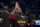 Cleveland Cavaliers guard JR Smith gestures during player introductions before an NBA basketball game against the Memphis Grizzlies Friday, Feb. 23, 2018, in Memphis, Tenn. (AP Photo/Brandon Dill)