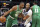 Boston Celtics's Al Horford, left, of Dominican Republic , drives around Minnesota Timberwolves' Taj Gibson as Kyrie Irving, right, sets a pick in the first half of an NBA basketball game Thursday, March 8, 2018, in St. Paul, Minn. (AP Photo/Jim Mone)