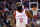 TORONTO, ON - MARCH 9:  James Harden #13 of the Houston Rockets reacts after being fouled during the first half of an NBA game against the Toronto Raptors at Air Canada Centre on March 9, 2018 in Toronto, Canada.  NOTE TO USER: User expressly acknowledges and agrees that, by downloading and or using this photograph, User is consenting to the terms and conditions of the Getty Images License Agreement.  (Photo by Vaughn Ridley/Getty Images)