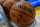 SALT LAKE CITY, UT - JANUARY 30: General view of Spaldling basketballs prior to the game between the Golden State Warriors and the Utah Jazz at Vivint Smart Home Arena on January 30, 2018 in Salt Lake City, Utah. NOTE TO USER: User expressly acknowledges and agrees that, by downloading and or using this photograph, User is consenting to the terms and conditions of the Getty Images License Agreement. (Photo by Gene Sweeney Jr./Getty Images)