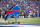 ORCHARD PARK, NY - DECEMBER 24:  The Buffalo Bills logo stands on the field before the game against the Miami Dolphins on December 24, 2016 at New Era Field in Orchard Park, New York. Miami defeats Buffalo 34-31 in overtime.  (Photo by Brett Carlsen/Getty Images) *** Local Caption ***