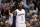 Washington Wizards guard John Wall (2) looks a the Toronto Raptors bench in the second half of Game 6 of an NBA basketball first-round playoff series, Friday, April 27, 2018, in Washington. The Raptors won 102-92. (AP Photo/Alex Brandon)