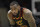 Cleveland Cavaliers' LeBron James waits for the game to resume in the first half of Game 5 of an NBA basketball first-round playoff series against the Indiana Pacers, Wednesday, April 25, 2018, in Cleveland. (AP Photo/Tony Dejak)