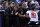 TORONTO, ON - MAY 01:  Singer Drake cheers from his court side seat in the first half of Game One of the Eastern Conference Semifinals between the Cleveland Cavaliers and the Toronto Raptors during the 2018 NBA Playoffs at Air Canada Centre on May 1, 2018 in Toronto, Canada.  NOTE TO USER: User expressly acknowledges and agrees that, by downloading and or using this photograph, User is consenting to the terms and conditions of the Getty Images License Agreement.  (Photo by Vaughn Ridley/Getty Images)