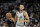 San Antonio Spurs forward Kyle Anderson (1) moves the ball up court during the second half of an NBA basketball game against the Denver Nuggets, Saturday, Jan. 13, 2018, in San Antonio. San Antonio won 112-80. (AP Photo/Eric Gay)