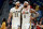 NEW ORLEANS, LA - JANUARY 22:  Anthony Davis #23 of the New Orleans Pelicans and DeMarcus Cousins #0 of the New Orleans Pelicans walk of the court during a NBA game against the Chicago Bulls at the Smoothie King Center on January 22, 2018 in New Orleans, Louisiana. NOTE TO USER: User expressly acknowledges and agrees that, by downloading and or using this photograph, User is consenting to the terms and conditions of the Getty Images License Agreement.  (Photo by Sean Gardner/Getty Images)