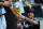 Germany's head coach Joachim Loew shows the world cup trophy during a public training session of the German national football team in Duesseldorf, Germany on September 1, 2014. Germany's squad prepares for the upcoming friendly game against Argentina on September 3, 2014 in Duesseldorf. AFP PHOTO / PATRIK STOLLARZ        (Photo credit should read PATRIK STOLLARZ/AFP/Getty Images)