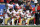 Members of the San Francisco 49ers kneel during the national anthem before an NFL football game against the Los Angeles Rams Sunday, Dec. 31, 2017, in Los Angeles. (AP Photo/Mark J. Terrill)