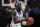 Kentucky forward Wenyen Gabriel moves the ball against Davidson during a first-round game in the NCAA men's college basketball tournament Thursday, March 15, 2018, in Boise, Idaho. Kentucky won 78-73. (AP Photo/Ted S. Warren)