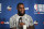 CLEVELAND, OH - JUNE 07:  LeBron James of the Cleveland Cavaliers addresses the media during practice and media availability as part of the 2018 NBA Finals on June 07, 2018 at Quicken Loans Arena in Cleveland, Ohio. NOTE TO USER: User expressly acknowledges and agrees that, by downloading and or using this photograph, User is consenting to the terms and conditions of the Getty Images License Agreement. Mandatory Copyright Notice: Copyright 2018 NBAE (Photo by Garrett Ellwood/NBAE via Getty Images)