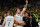 TOPSHOT - Real Madrid's Slovenian Luka Doncic (R) celebrates with team mate Real Madrid's French forward Fabien Causeur their team's 85-80 win in the Euroleague Final Four finals basketball match between Real Madrid and Fenerbahce Dogus Istanbul at The Stark Arena in Belgrade on May 20, 2018. (Photo by Andrej ISAKOVIC / AFP)        (Photo credit should read ANDREJ ISAKOVIC/AFP/Getty Images)