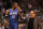 BOSTON, MA - JANUARY 23: Head Coach Stan Van Gundy talks to Dwight Howard #12 of the Orlando Magic during the game against the Boston Celtics on January 23, 2012 at the TD Garden in Boston, Massachusetts. NOTE TO USER: User expressly acknowledges and agrees that, by downloading and or using this photograph, User is consenting to the terms and conditions of the Getty Images License Agreement. Mandatory Copyright Notice: Copyright 2012 NBAE  (Photo by Jim Rogash/NBAE via Getty Images)