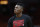 Houston Rockets center Clint Capela warms up before the start of an NBA basketball game against the Miami Heat, Wednesday, Feb. 7, 2018, in Miami. (AP Photo/Wilfredo Lee)