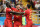 Belgium's forward Romelu Lukaku (L), Belgium's defender Thomas Meunier (C), and Belgium's midfielder Nacer Chadli celebrate their winning goal during the Russia 2018 World Cup round of 16 football match between Belgium and Japan at the Rostov Arena in Rostov-On-Don on July 2, 2018. - Belgium scored a last-gasp winner to beat Japan on Monday and set up a World Cup quarter-final against Brazil. (Photo by Filippo MONTEFORTE / AFP) / RESTRICTED TO EDITORIAL USE - NO MOBILE PUSH ALERTS/DOWNLOADS        (Photo credit should read FILIPPO MONTEFORTE/AFP/Getty Images)