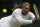 Serena Williams of the United States returns the ball to Bulgaria's Viktoriya Tomova during their women's singles match, on the third day of the Wimbledon Tennis Championships in London, Wednesday July 4, 2018. (AP Photo/Kirsty Wigglesworth)