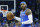 Oklahoma City Thunder forward Carmelo Anthony (7) during Game 5 of an NBA basketball first-round playoff series between the Utah Jazz and the Oklahoma City Thunder in Oklahoma City, Wednesday, April 25, 2018. (AP Photo/Sue Ogrocki)