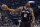 San Antonio Spurs forward Kawhi Leonard (2) controls the ball during the second half of Game 4 in an NBA basketball first-round playoff series against theMemphis Grizzlies Saturday, April 22, 2017, in Memphis, Tenn. (AP Photo/Brandon Dill)