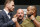 Stipe Miocic, left, and Daniel Cormier pose during a news conference for UFC 226, Thursday, July 5, 2018, in Las Vegas. The two are scheduled to fight in a heavyweight title fight Saturday in Las Vegas. (AP Photo/John Locher)