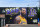 A mural of LeBron James in a Los Angeles Lakers jersey is viewed in Venice, California on July 9, 2018. - It was originally revealed July 6, 2018, and then vandalized over the weekend, and re-touched up again with the word 'of' not repainted from the original words 'the King of LA'. Artists Jonas Never and Menso One painted the mural to welcome LeBron James to Los Angeles, outside the Baby Blues BBQ resturant in Venice, California. (Photo by Frederic J. BROWN / AFP) / RESTRICTED TO EDITORIAL USE - MANDATORY MENTION OF THE ARTIST UPON PUBLICATION - TO ILLUSTRATE THE EVENT AS SPECIFIED IN THE CAPTION        (Photo credit should read FREDERIC J. BROWN/AFP/Getty Images)