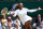 LONDON, ENGLAND - JULY 10:  Serena Williams of the United States plays a forehand against Camila Giorgi of Italy during their Ladies' Singles Quarter-Finals match on day eight of the Wimbledon Lawn Tennis Championships at All England Lawn Tennis and Croquet Club on July 10, 2018 in London, England.  (Photo by Michael Steele/Getty Images)