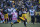 PITTSBURGH, PA - JANUARY 14:  Antonio Brown #84 of the Pittsburgh Steelers carries the ball on a first down reception in the second half of the AFC Divisional Playoff game at Heinz Field on January 14, 2018 in Pittsburgh, Pennsylvania. Jaguars defeat Pittsburgh 45-42.  (Photo by Brett Carlsen/Getty Images)