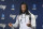 Los Angeles Rams running back Todd Gurley talks with reporters after off-season training at the NFL football team's practice facility in Thousand Oaks, Calif., Monday, April 16, 2018. (AP Photo/Michael Owen Baker)