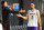LOS ANGELES, CA - MAY 29:  Lonzo Ball #1 of the Los Angeles Lakers greets his brother LiAngelo Ball #2 after he completed his NBA Pre-Draft Workout with the Los Angeles Lakers on May 29, 2018 in Los Angeles, California.  NOTE TO USER: User expressly acknowledges and agrees that, by downloading and or using this photograph, User is consenting to the terms and conditions of the Getty Images License Agreement  (Photo by Jayne Kamin-Oncea/Getty Images)