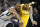 SAN ANTONIO,TX - JANUARY 13 :  Kawhi Leonard #2 of the San Antonio Spurs steals the back from Wilson Chandler #21 of the Denver Nuggets at AT&T Center on January 13, 2018  in San Antonio, Texas.  NOTE TO USER: User expressly acknowledges and agrees that , by downloading and or using this photograph, User is consenting to the terms and conditions of the Getty Images License Agreement. (Photo by Ronald Cortes/Getty Images)