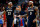 NEW ORLEANS, LA - JANUARY 26:  Anthony Davis #23 of the New Orleans Pelicans and DeMarcus Cousins #0 of the New Orleans Pelicans react after scoring against the Houston Rockets during a NBA game at the Smoothie King Center on January 26, 2018 in New Orleans, Louisiana. NOTE TO USER: User expressly acknowledges and agrees that, by downloading and or using this photograph, User is consenting to the terms and conditions of the Getty Images License Agreement.  (Photo by Sean Gardner/Getty Images)