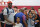 LAS VEGAS, NV - AUGUST 12:  (L-R) LeBron James #27 of the 2015 USA Basketball Men's National Team and his sons Bryce James and LeBron James Jr. attend a practice session at the Mendenhall Center on August 12, 2015 in Las Vegas, Nevada.  (Photo by Ethan Miller/Getty Images)