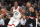 Toronto Raptors guard DeMar DeRozan drives to the basket on Portland Trail Blazers guard Damian Lillard during the first quarter of an NBA basketball game in Portland, Ore., Monday, Oct. 30, 2017. (AP Photo/Steve Dykes)