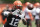 Cleveland Browns wide receiver Josh Gordon catches a pass during practice at the NFL football team's training camp facility, Wednesday, June 13, 2018, in Berea, Ohio. (AP Photo/Tony Dejak)