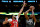 NEW ORLEANS, LA - MAY 06:  Kevin Durant #35 of the Golden State Warriors shoots over Anthony Davis #23 of the New Orleans Pelicans during Game Four of the Western Conference Semifinals of the 2018 NBA Playoffs at the Smoothie King Center on May 6, 2018 in New Orleans, Louisiana. NOTE TO USER: User expressly acknowledges and agrees that, by downloading and or using this photograph, User is consenting to the terms and conditions of the Getty Images License Agreement.  (Photo by Sean Gardner/Getty Images)