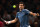 Serbia's Novak Djokovic returns the ball to Bosnia-Herzegovina's Damir Dzumhur during their men's singles third round tennis match on day four of the ATP World Tour Masters 1000 - Rolex Paris Masters - indoor tennis tournament at The AccorHotels Arena in Paris, on November 1, 2018. (Photo by Anne-Christine POUJOULAT / AFP)        (Photo credit should read ANNE-CHRISTINE POUJOULAT/AFP/Getty Images)