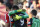 Manchester United's Spanish goalkeeper David de Gea embraces Manchester United's French striker Anthony Martial (2nd L) after the English Premier League football match between Southampton and Manchester United at St Mary's Stadium in Southampton, southern England on September 20, 2015. Manchester United won the game 3-2. AFP PHOTO / IAN KINGTON

RESTRICTED TO EDITORIAL USE. No use with unauthorized audio, video, data, fixture lists, club/league logos or 'live' services. Online in-match use limited to 75 images, no video emulation. No use in betting, games or single club/league/player publications.        (Photo credit should read IAN KINGTON/AFP/Getty Images)
