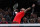 Karen Khachanov of Russia celebrates after defeating Novak Djokovic of Serbia during their final match of the Paris Masters tennis tournament at the Bercy Arena in Paris, France, Sunday, Nov. 4, 2018. (AP Photo/Thibault Camus)