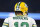 FOXBOROUGH, MA - NOVEMBER 04:  A detail of the jersey of Aaron Rodgers #12 of the Green Bay Packers before the game against the New England Patriots at Gillette Stadium on November 4, 2018 in Foxborough, Massachusetts.  (Photo by Adam Glanzman/Getty Images)