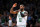 DENVER, CO - NOVEMBER 5: Kyrie Irving #11 of the Boston Celtics reacts to a play during the game against the Denver Nuggets on November 5, 2018 at the Pepsi Center in Denver, Colorado. NOTE TO USER: User expressly acknowledges and agrees that, by downloading and/or using this photograph, user is consenting to the terms and conditions of the Getty Images License Agreement. Mandatory Copyright Notice: Copyright 2018 NBAE (Photo by Garrett Ellwood/NBAE via Getty Images)