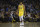 Golden State Warriors' Stephen Curry walks on the court during a timeout in the second half of the team's NBA basketball game against the Milwaukee Bucks on Thursday, Nov. 8, 2018, in Oakland, Calif. (AP Photo/Ben Margot)