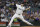 Seattle Mariners starting pitcher James Paxton works against the Texas Rangers during the first inning of a baseball game, Saturday, Sept. 29, 2018, in Seattle. (AP Photo/John Froschauer)