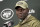 New York Jets head coach Todd Bowles answers questions during a news conference after an NFL football game against the Buffalo Bills, Sunday, Nov. 11, 2018, in East Rutherford, N.J. (AP Photo/Bill Kostroun)